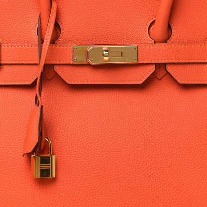 Hermes Togo BIRKIN 35 Feu 7 of 11