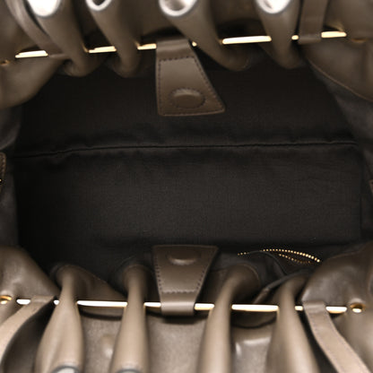 Salvatore Ferragamo Nappa Medium Soft Bag Cement 5 of 10