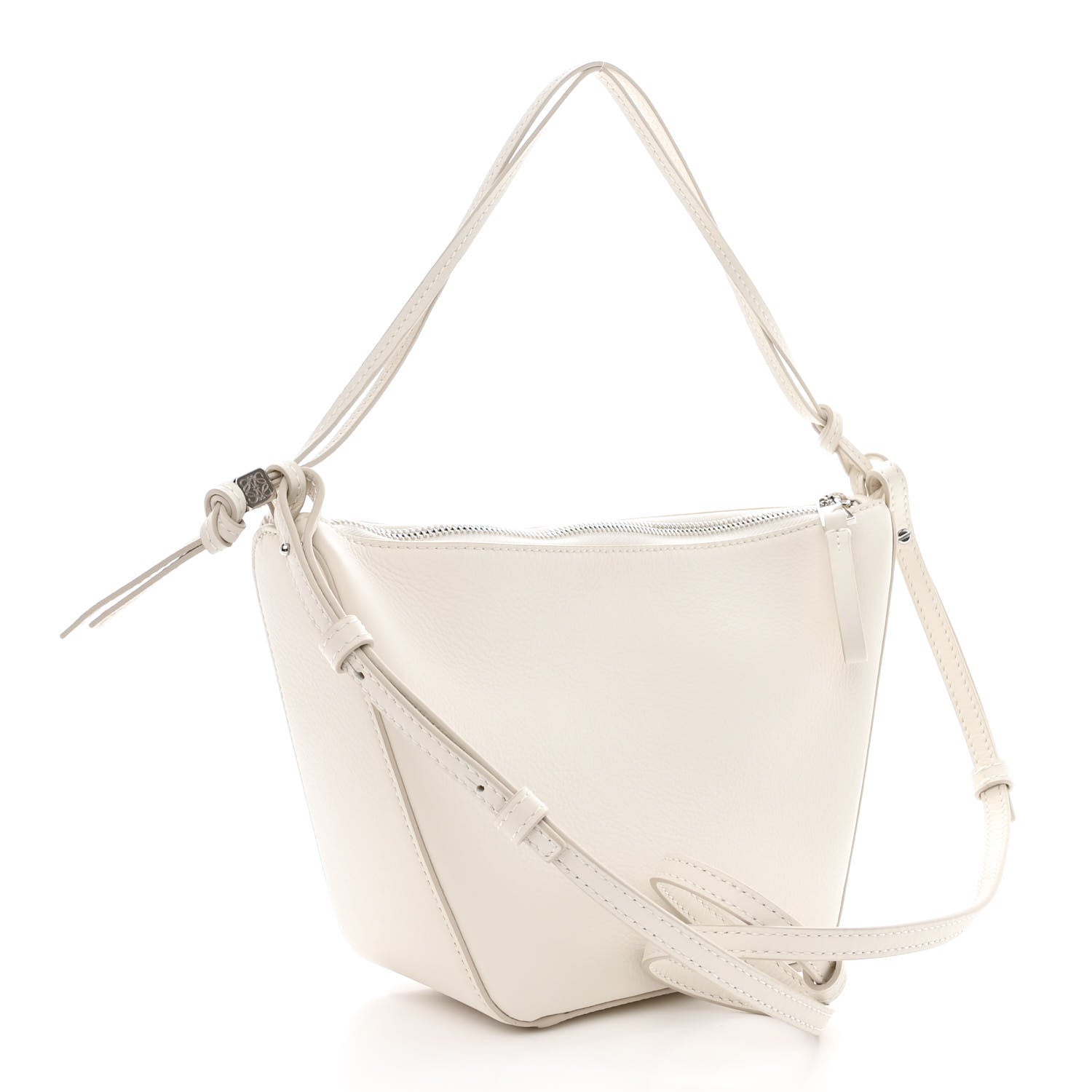 Loewe Calfskin Mini Hammock Hobo Soft White 3 of 11