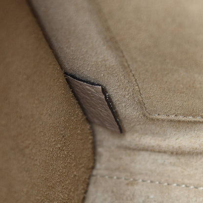 Celine Drummed Calfskin Nano Luggage Dune 8 of 11