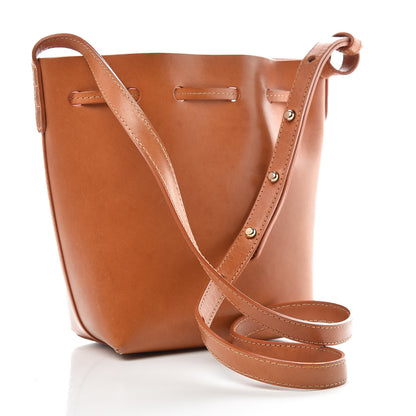 Mansur Gavriel Calfskin Mini Mini Bucket Bag Camello Rosa 3 of 13