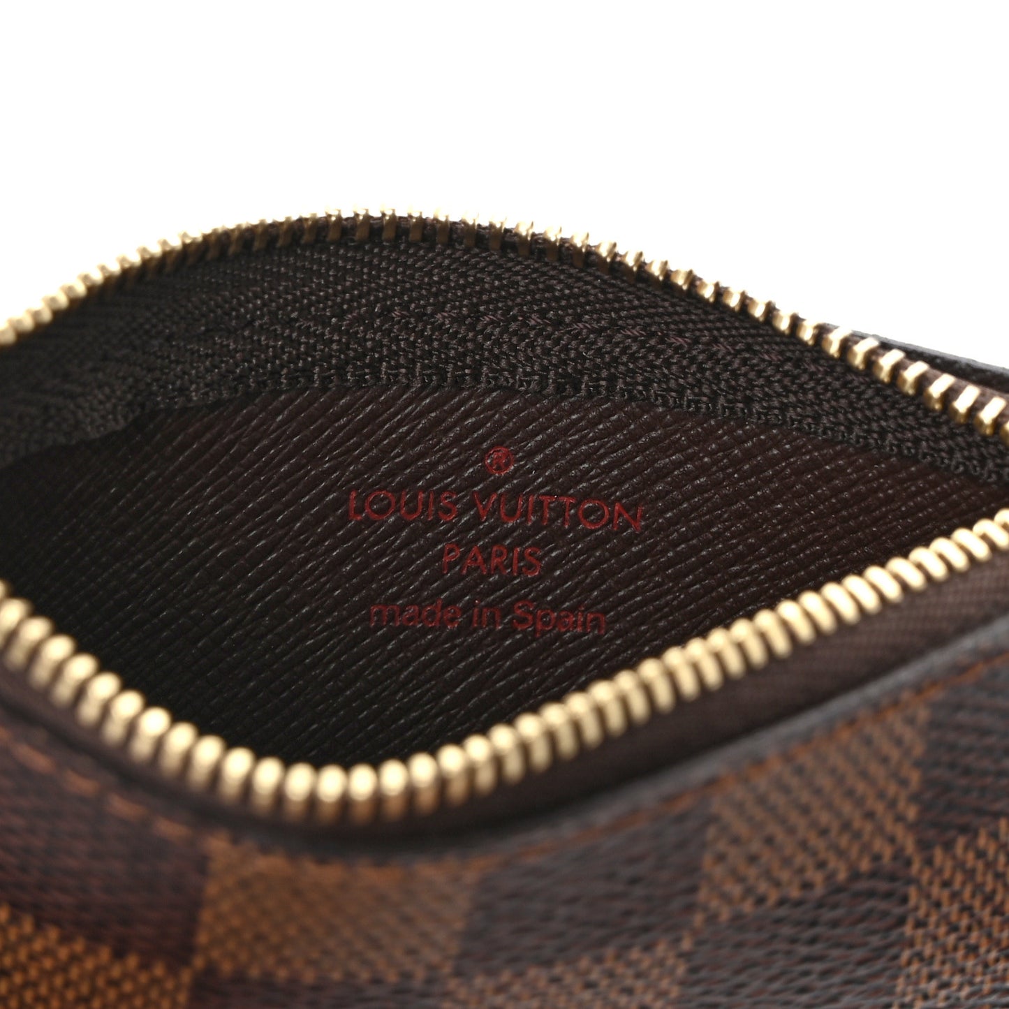 Damier Ebene Key Pouch