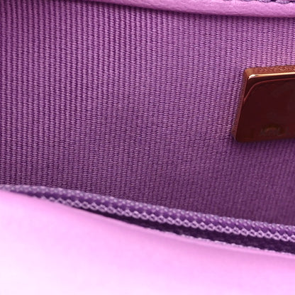Chanel Lambskin Quilted Small CC Funky Town Flap Purple 7 of 10