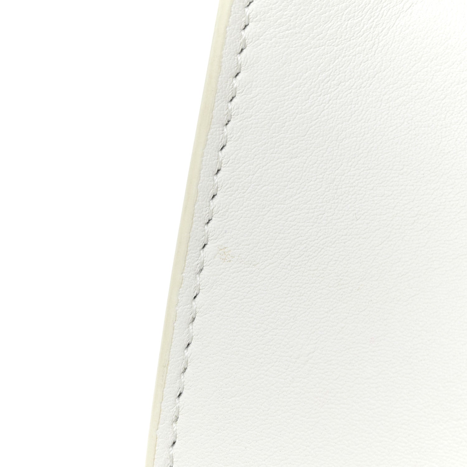 Celine Smooth Calfskin Cuir Triomphe Shoulder Bag White 20 of 21
