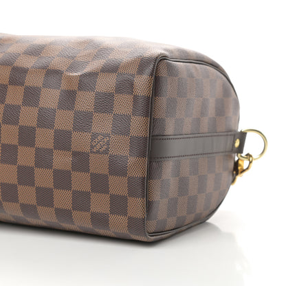 Louis Vuitton Damier Ebene Speedy Bandouliere 25 11 of 15