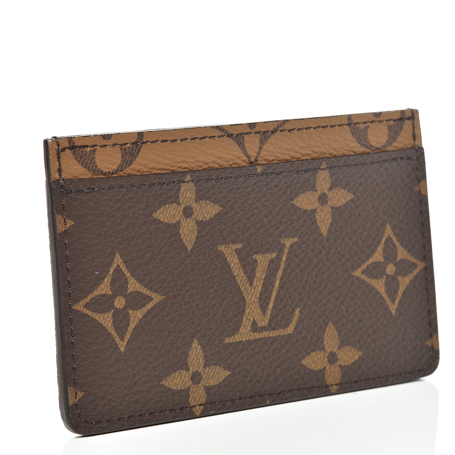 Reverse Monogram Card Holder