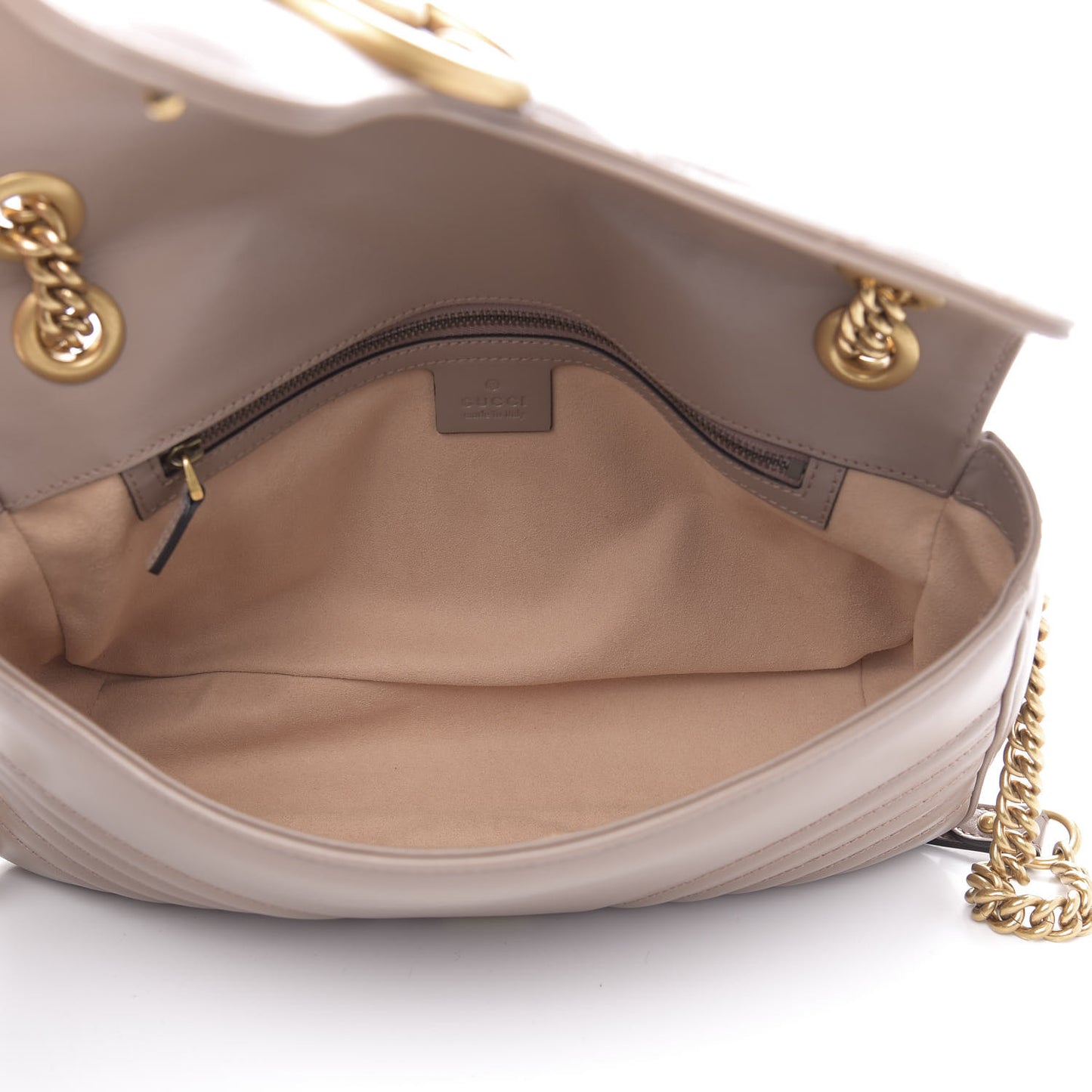 Calfskin Matelasse Medium GG Marmont Shoulder Bag Porcelain Rose