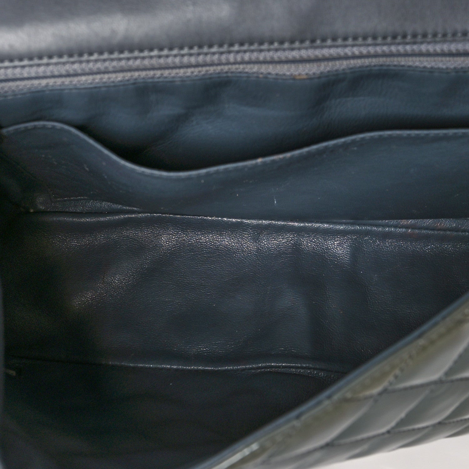 Chanel Patent Quilted Jumbo Single Flap Green 5 of 12