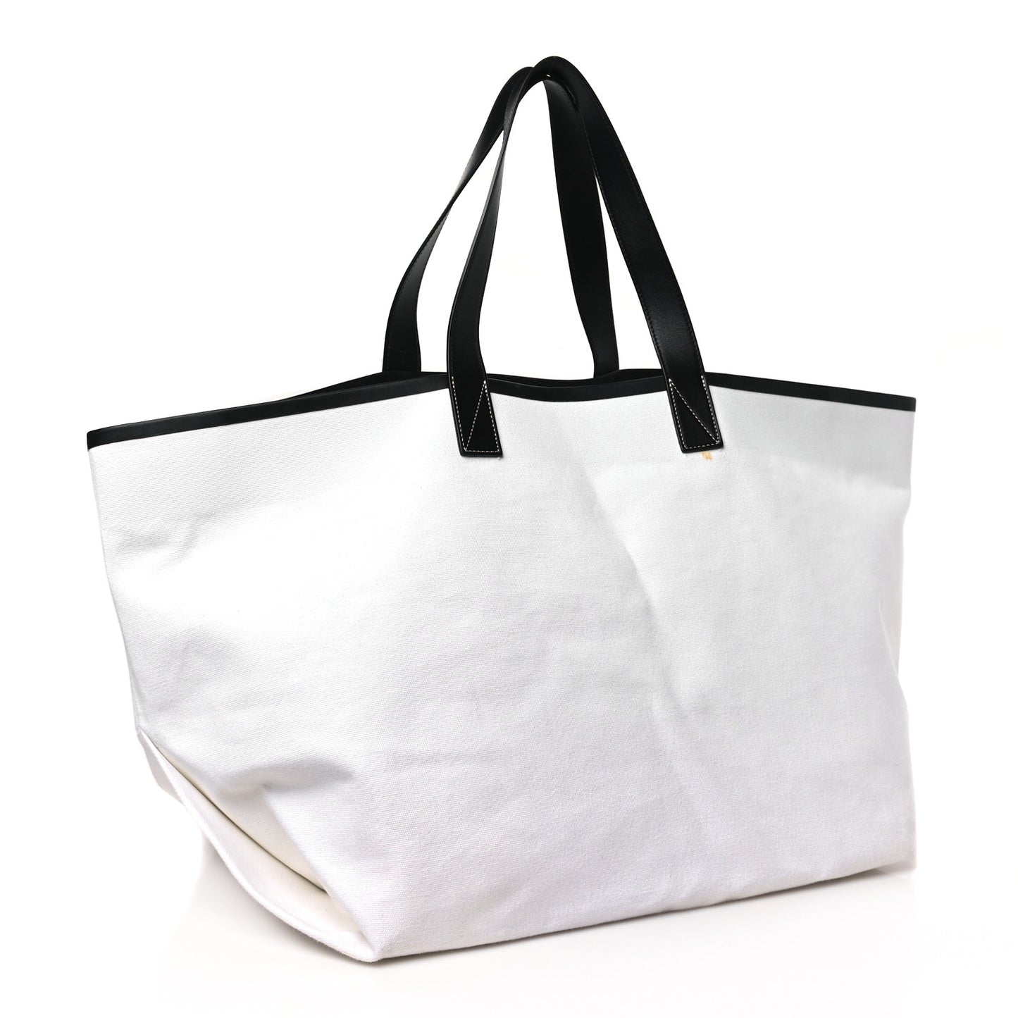 Textile Medium Made In Tote Black White