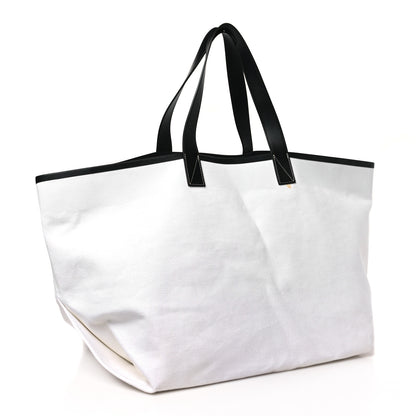 Celine Textile Medium Made In Tote Black White 3 of 9