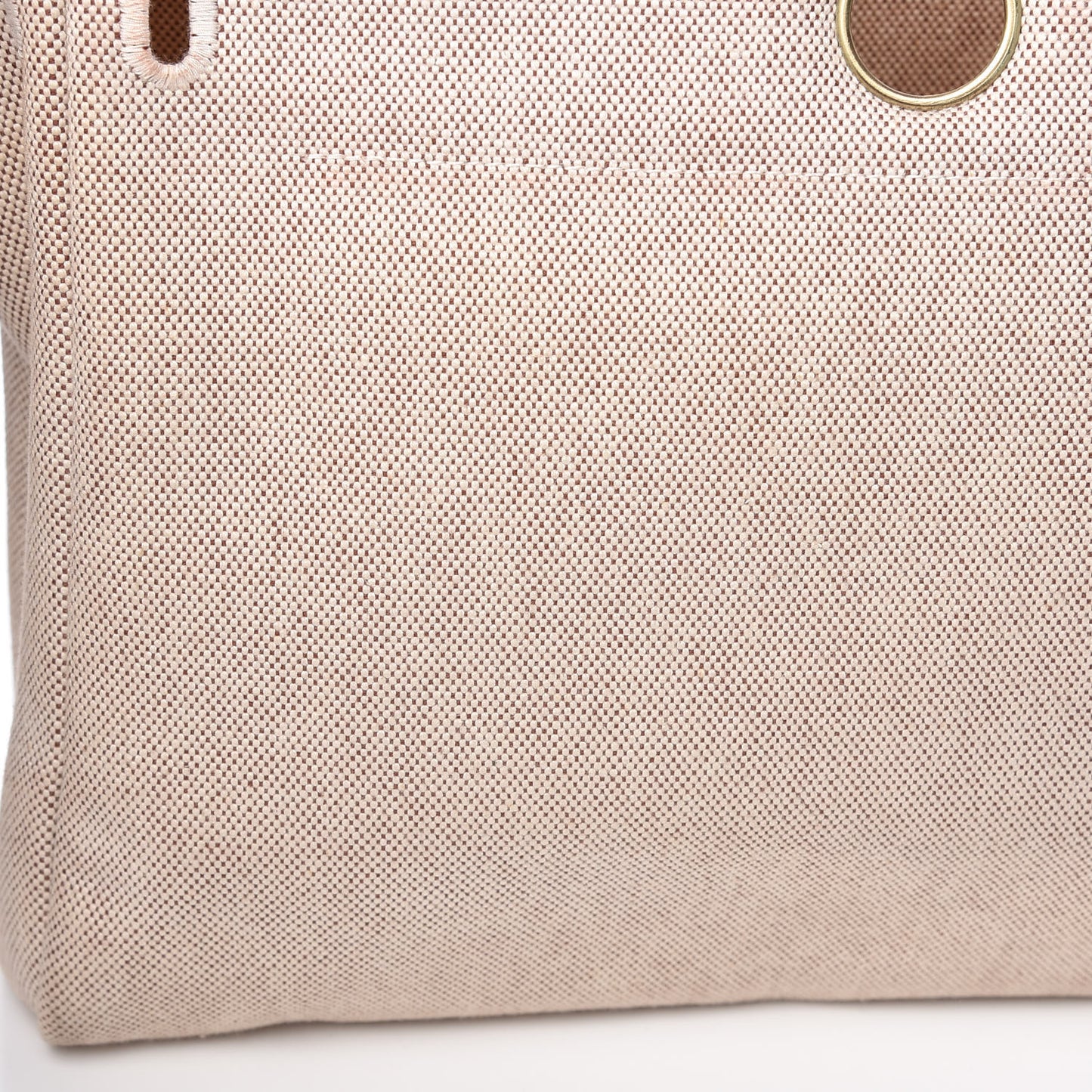 Toile Vache Calfskin Herbag 30 PM Natural