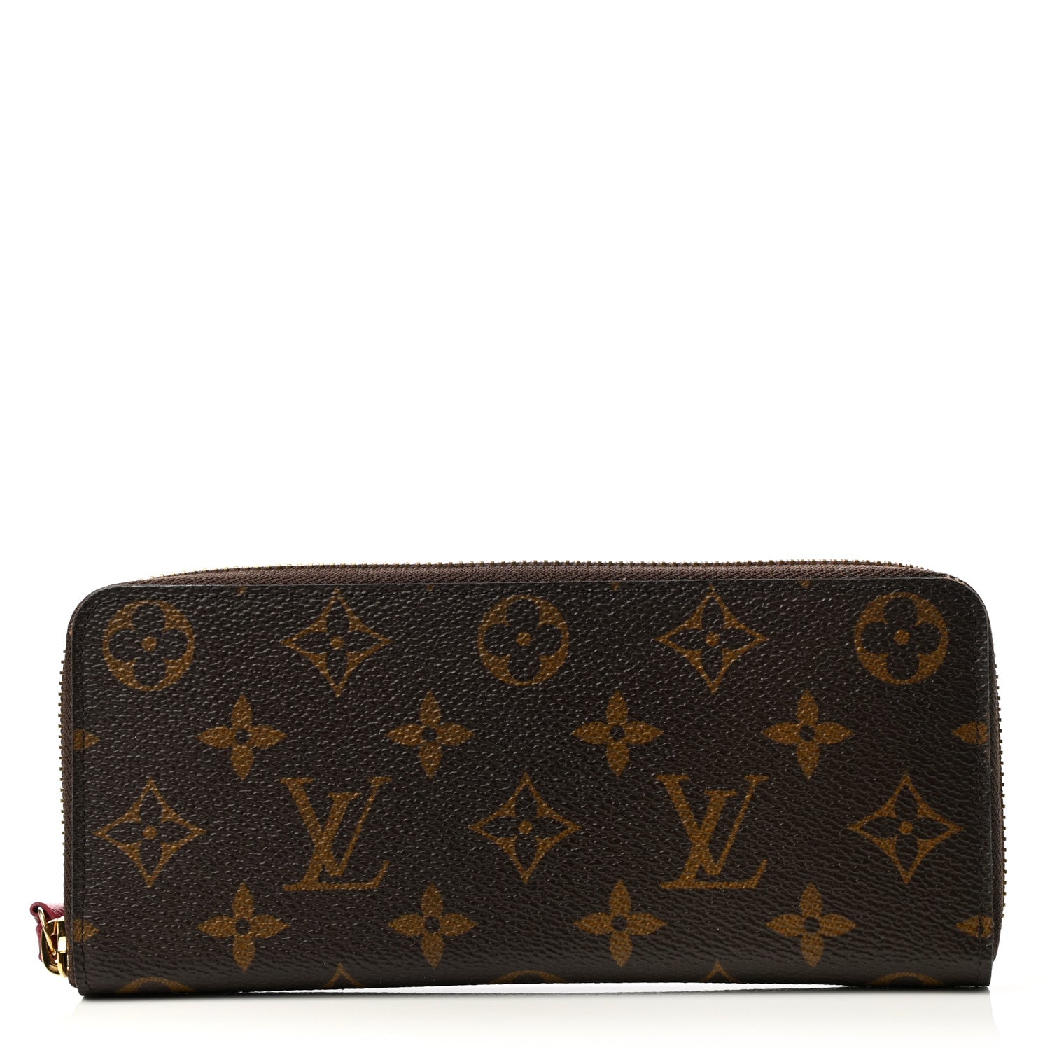Louis Vuitton Monogram Clemence Wallet Fuchsia 1 of 6