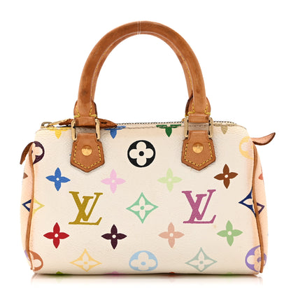 Louis Vuitton Monogram Multicolor Mini Sac HL Speedy White 1 of 14