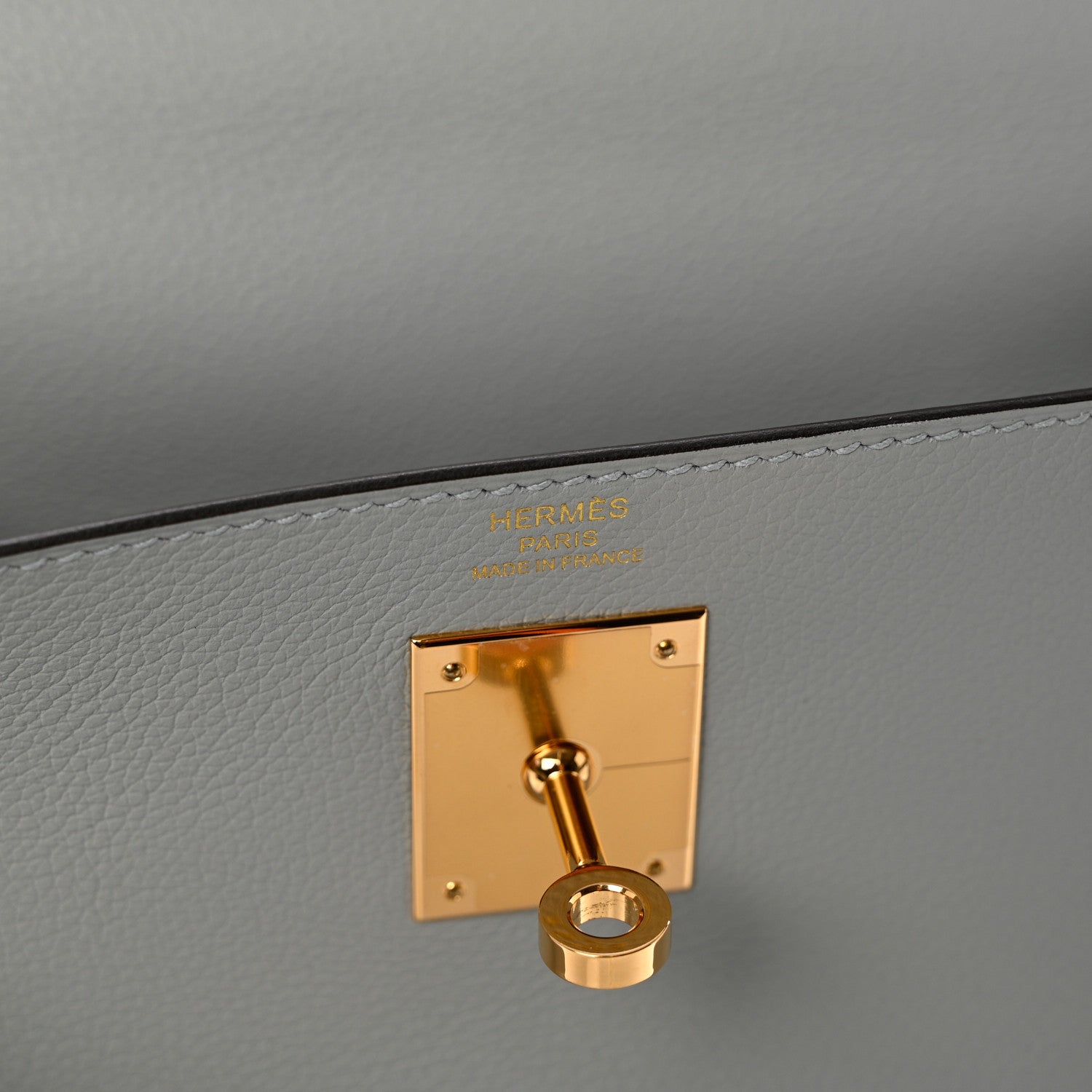 Hermes Evercolor Kelly Retourne 28 Bleu Glacier 6 of 11