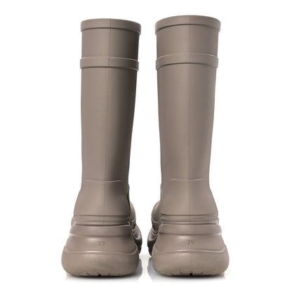 Balenciaga X CROCS Rubber Womens Rain Boots 39 Beige 6 of 12