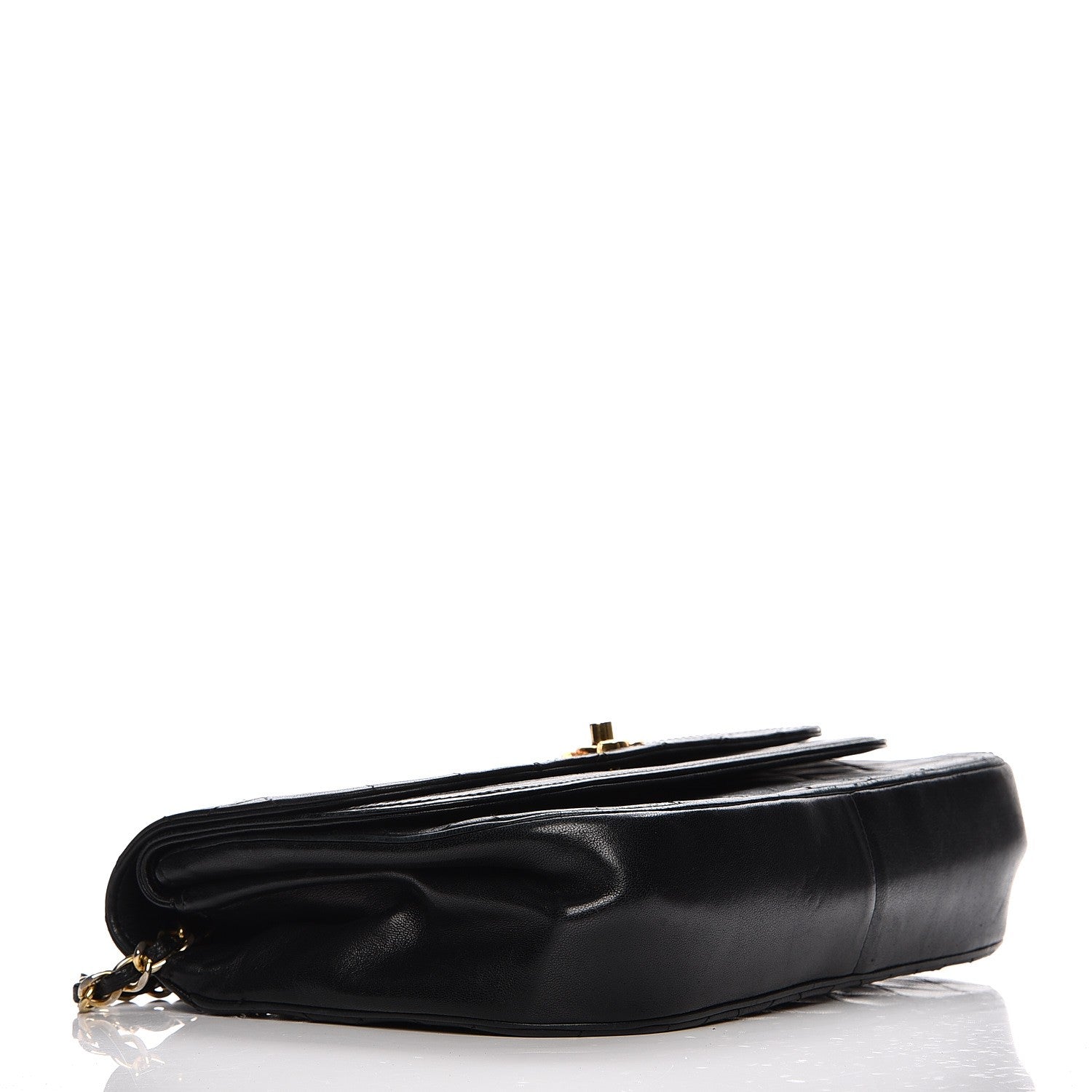 Chanel Lambskin Quilted Small Double Flap Black 4 of 9