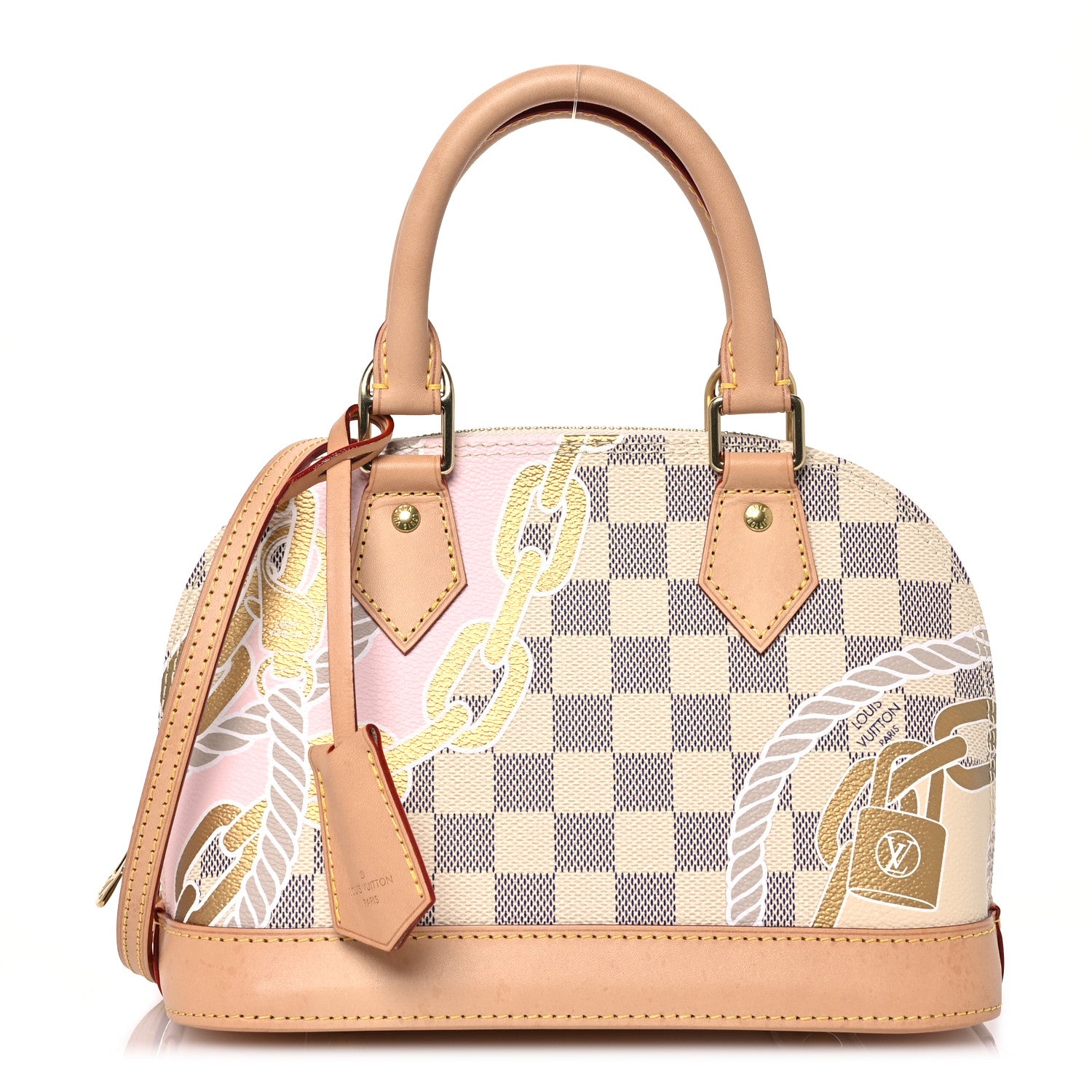 Louis Vuitton Damier Azur Nautical Alma BB 1 of 13