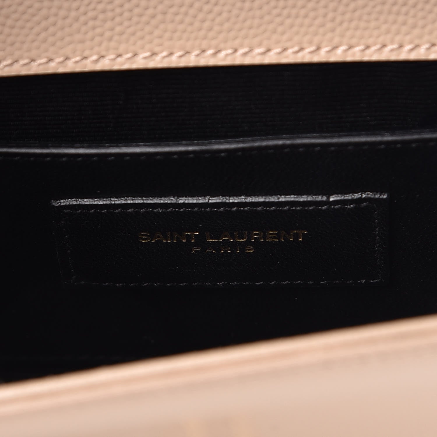 Saint Laurent Grain De Poudre Small Monogram Kate Satchel Nude Powder 8 of 9