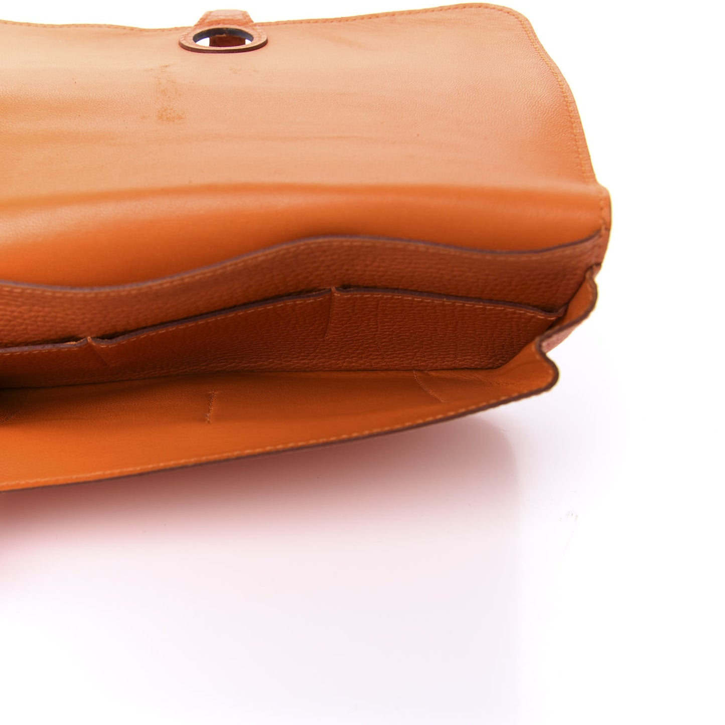 Togo Dogon Duo Wallet Orange