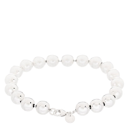 Tiffany Sterling Silver 10mm HardWear Ball Bracelet 2 of 5