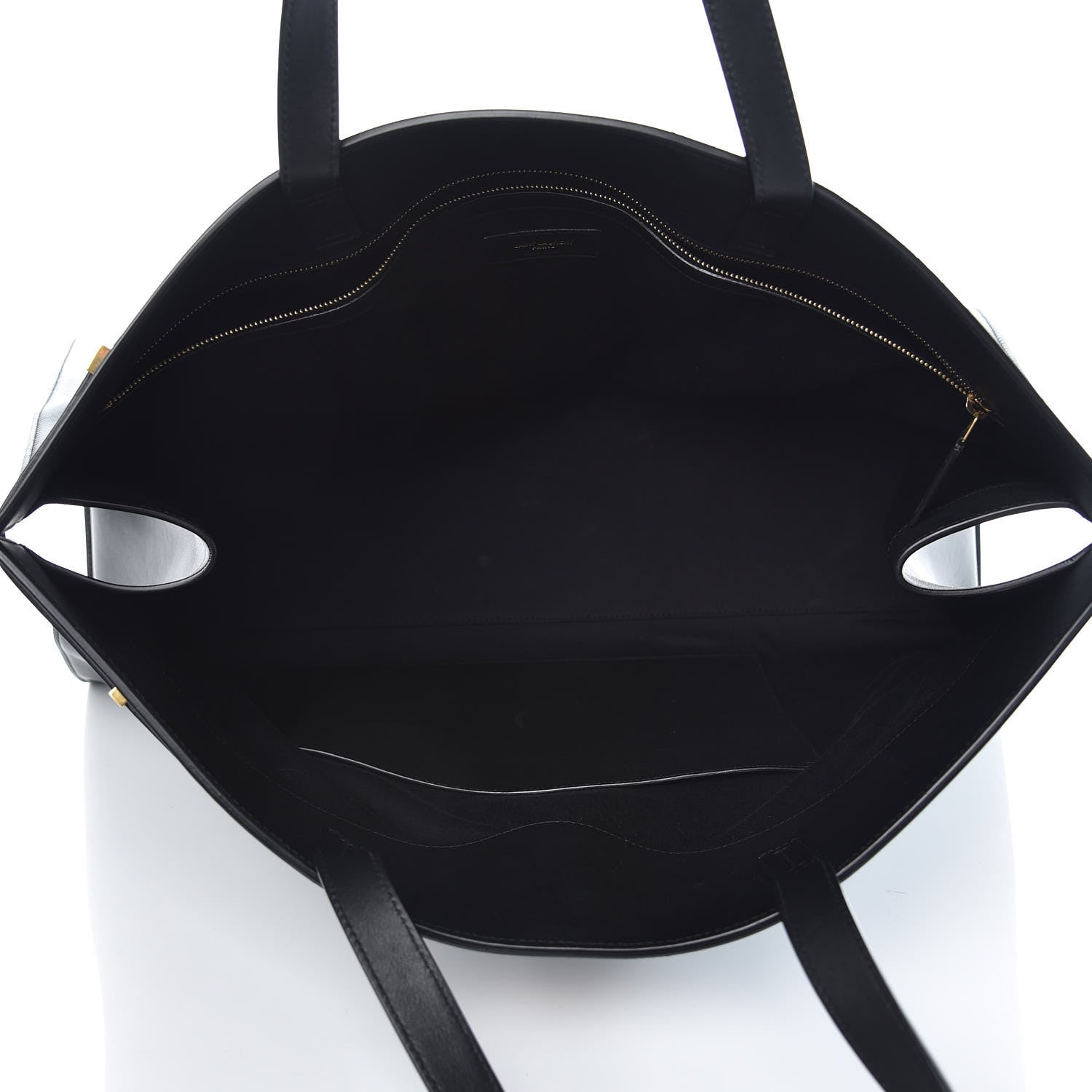 Saint Laurent Calfskin Large Manhattan Shopper Tote Black 5 of 9