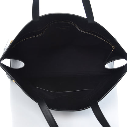 Saint Laurent Calfskin Large Manhattan Shopper Tote Black 5 of 9
