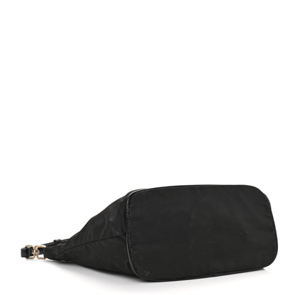 Prada Tessuto Nylon Shoulder Bag Black 4 of 11