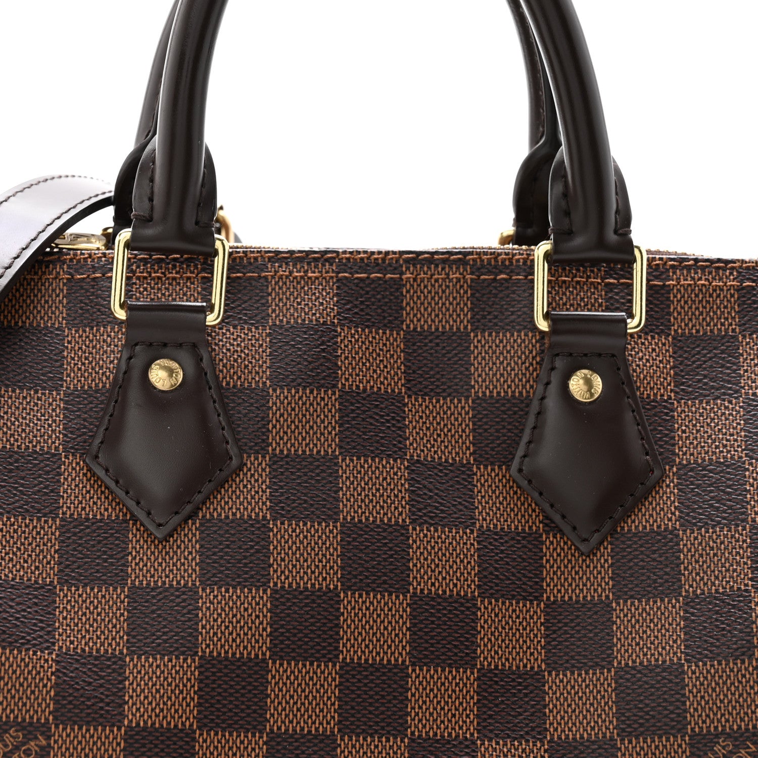 Louis Vuitton Damier Ebene Speedy Bandouliere 25 9 of 13