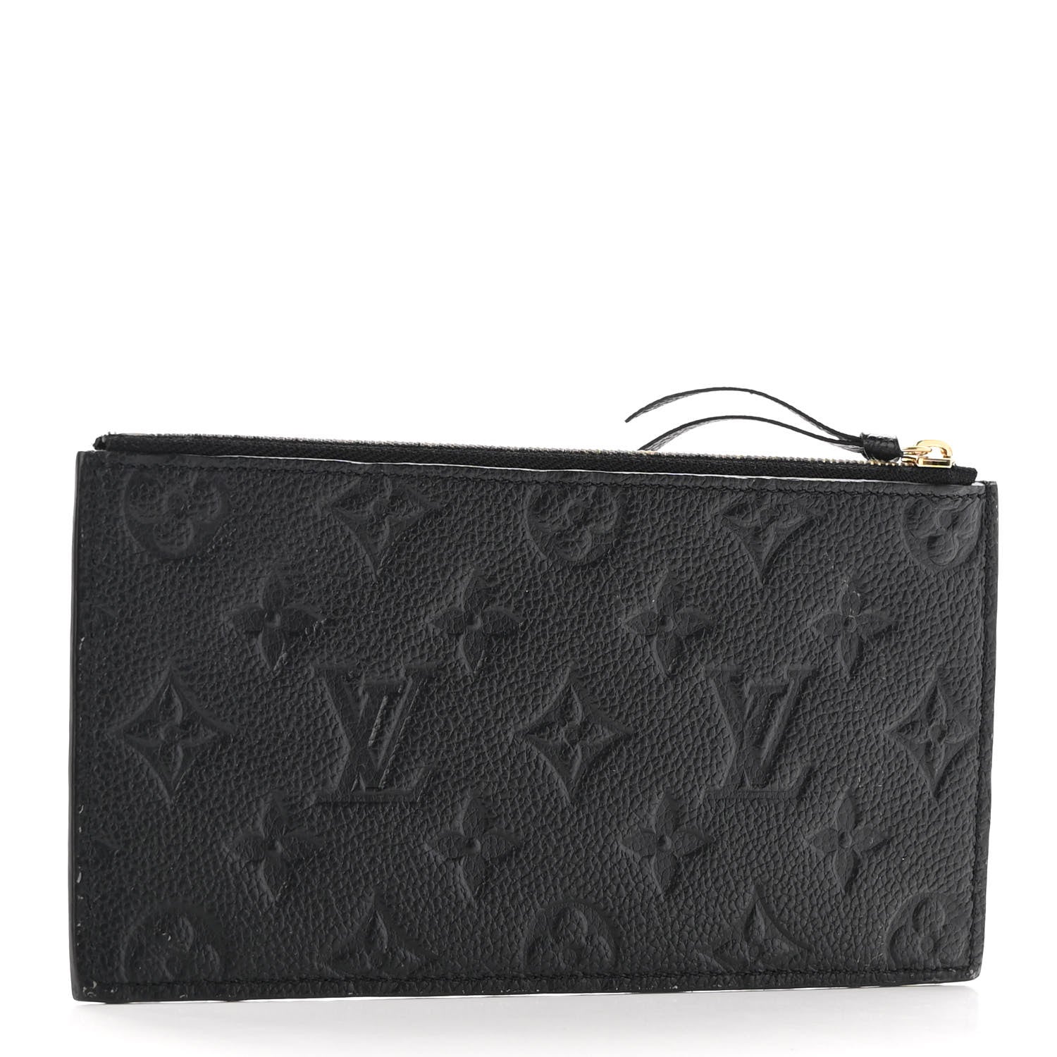 Louis Vuitton Empreinte Felicie Chain Wallet Zippered Insert Black 3 of 8