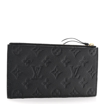 Louis Vuitton Empreinte Felicie Chain Wallet Zippered Insert Black 3 of 8