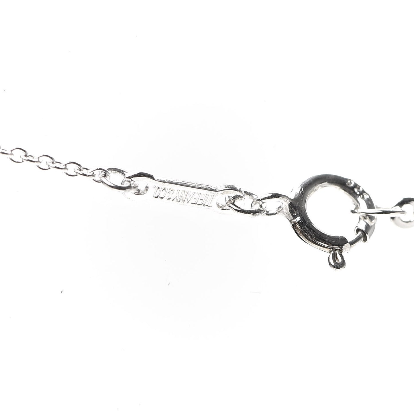 Sterling Silver 12mm Elsa Peretti Eternal Circle Pendant Necklace