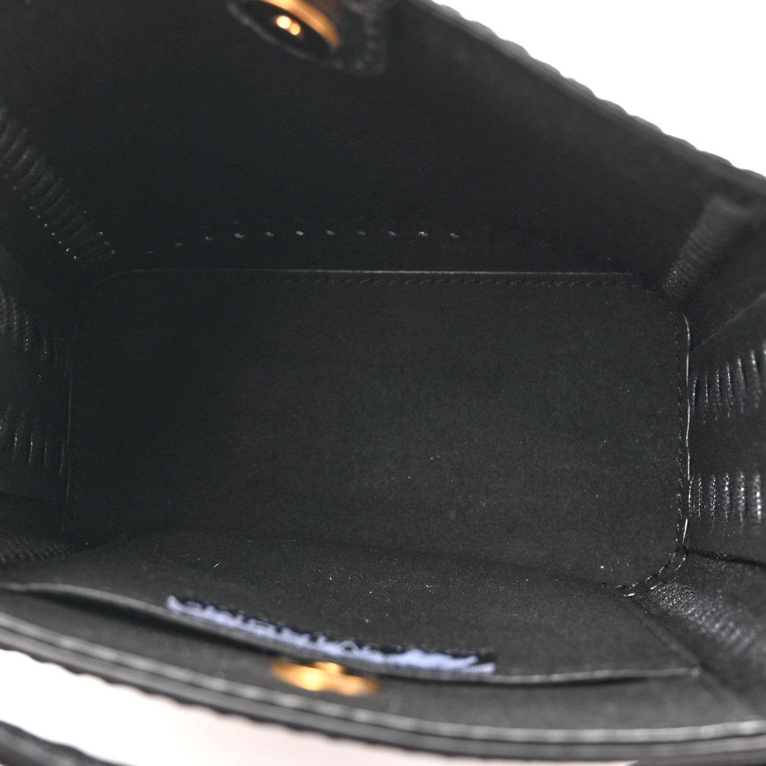 Stella McCartney MIRIUM Mini Frayme Square Bucket Bag Black 5 of 9