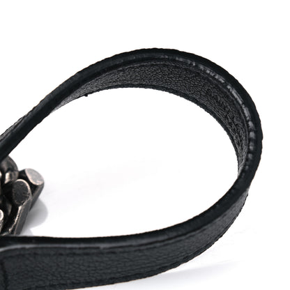 Saint Laurent Sheepskin Matelasse Chevron Monogram Medium College Bag Black 8 of 8