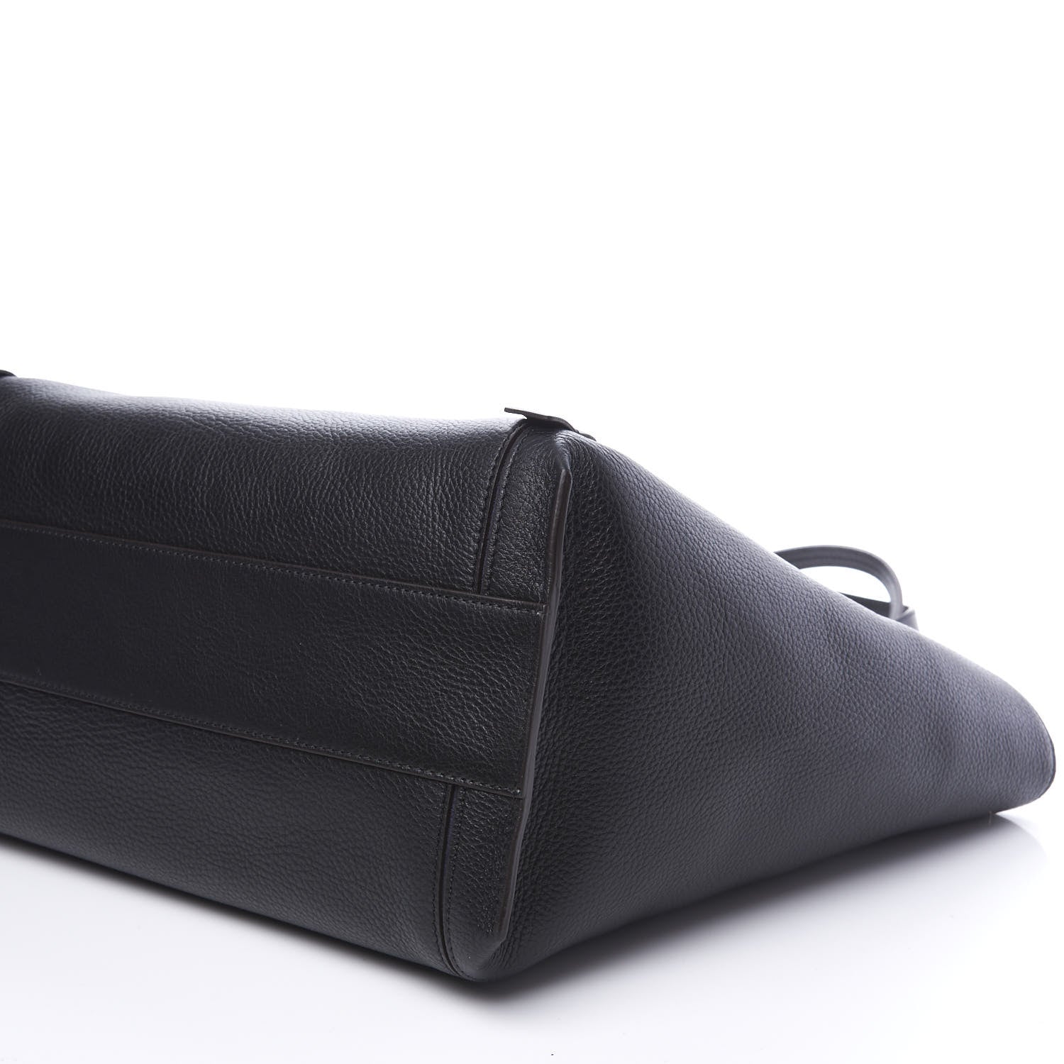 Chloe Smooth Calfskin Medium Milo Shopping Tote Black 6 of 9