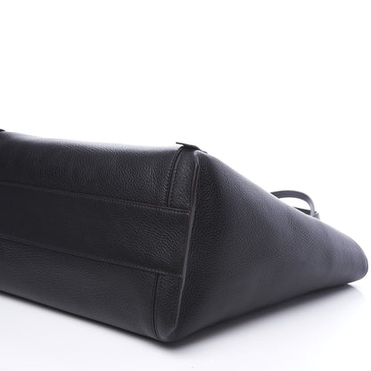 Chloe Smooth Calfskin Medium Milo Shopping Tote Black 6 of 9