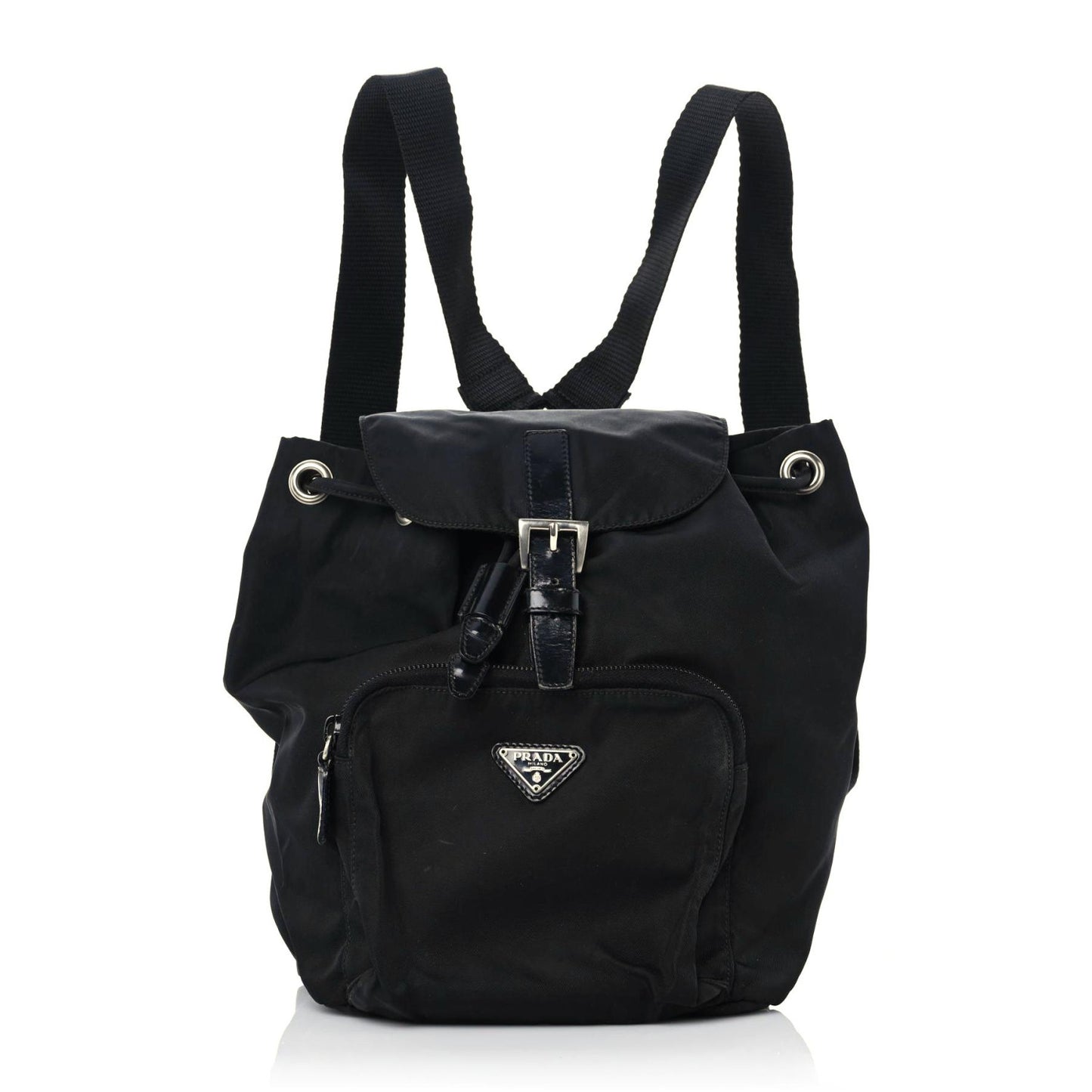 Tessuto Nylon Vela Small Backpack Black
