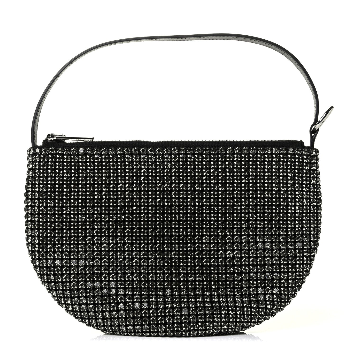 Alexander Wang Mesh Crystal Wanglock Fortune Cookie Bag Black 1 of 5