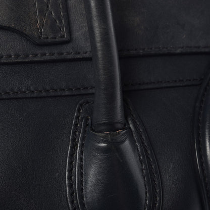Celine Smooth Calfskin Mini Luggage Navy Blue 18 of 21