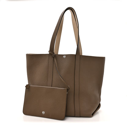 Moynat Taurillon Duo Cabas MM Tote Taupe 3 of 11