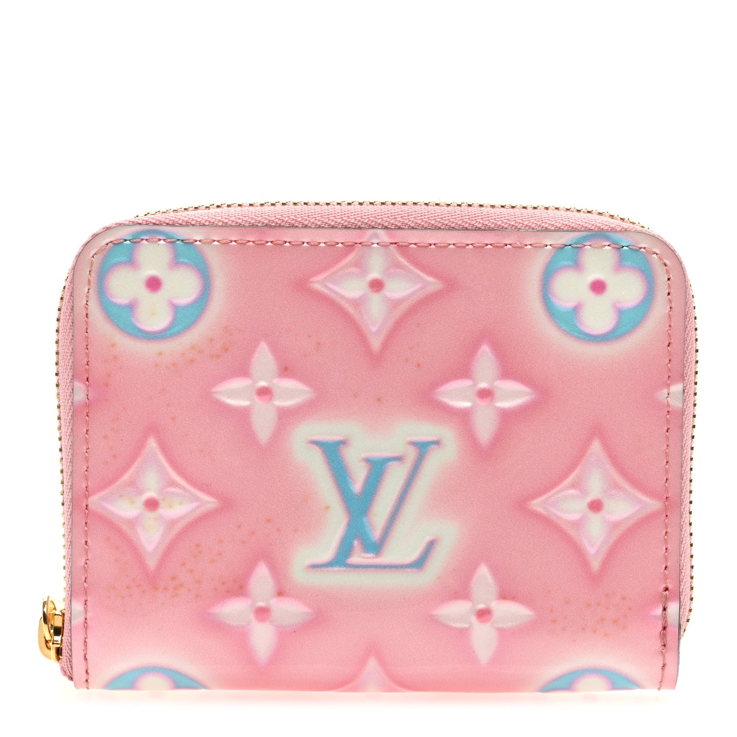 Vernis Valentine Zippy Coin Purse Light Pink Neon