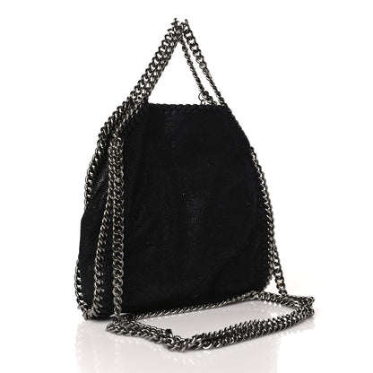 Stella McCartney Shaggy Deer Tiny Falabella Tote Black 3 of 10