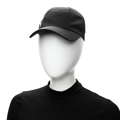 Hermes Cotton Canvas Serena Jump Cap 57 Black 2 of 8