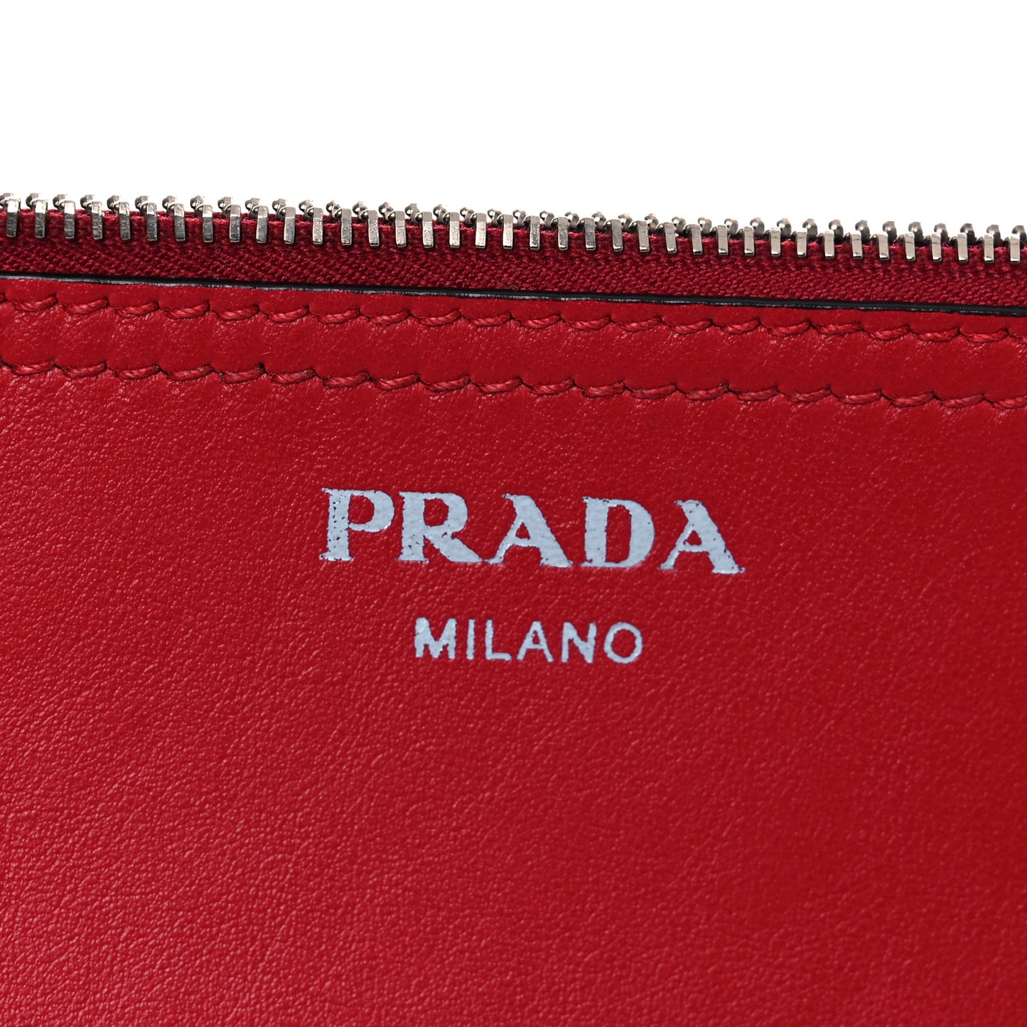 City Calfskin Shopping Tote Red