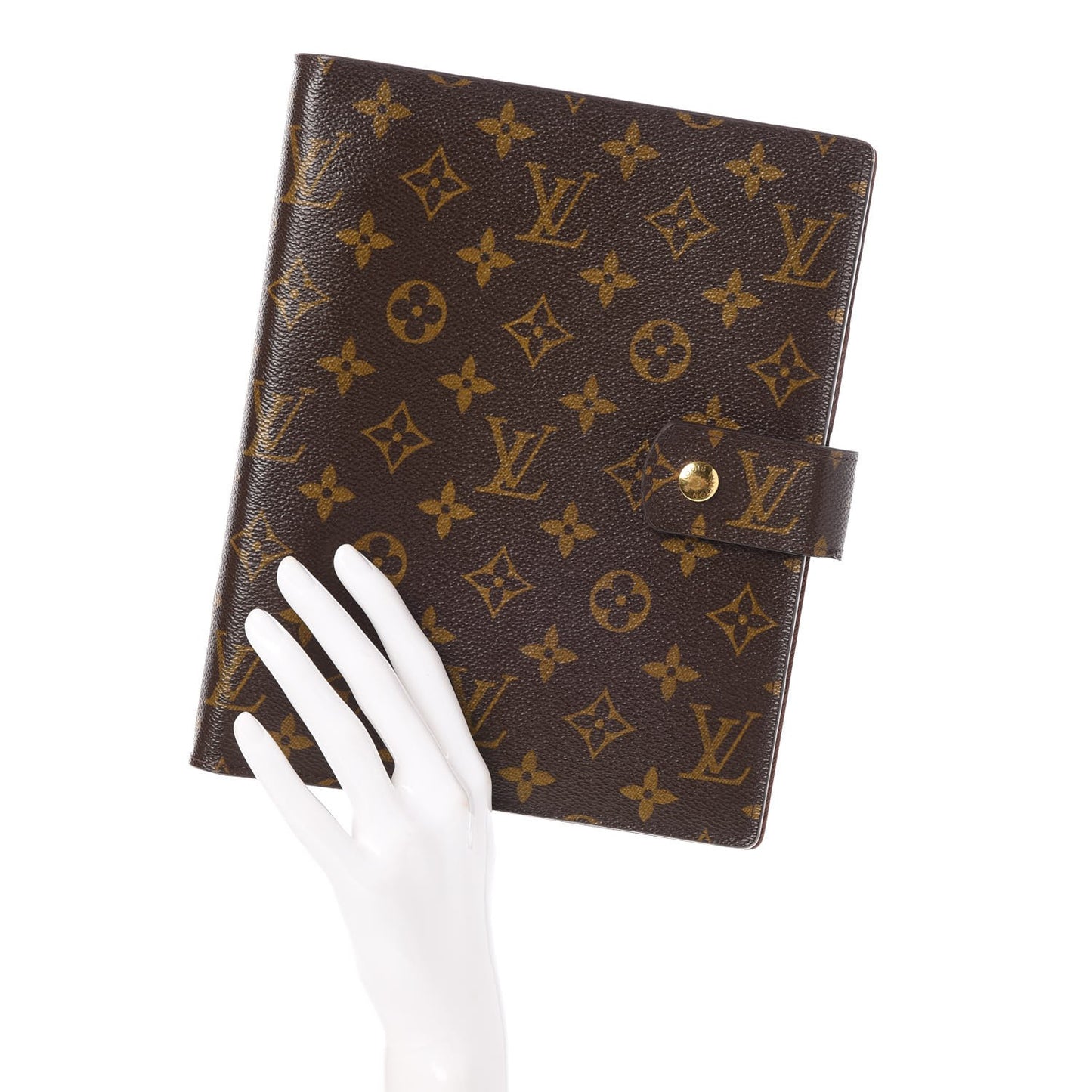 Monogram Large Ring Agenda Cover