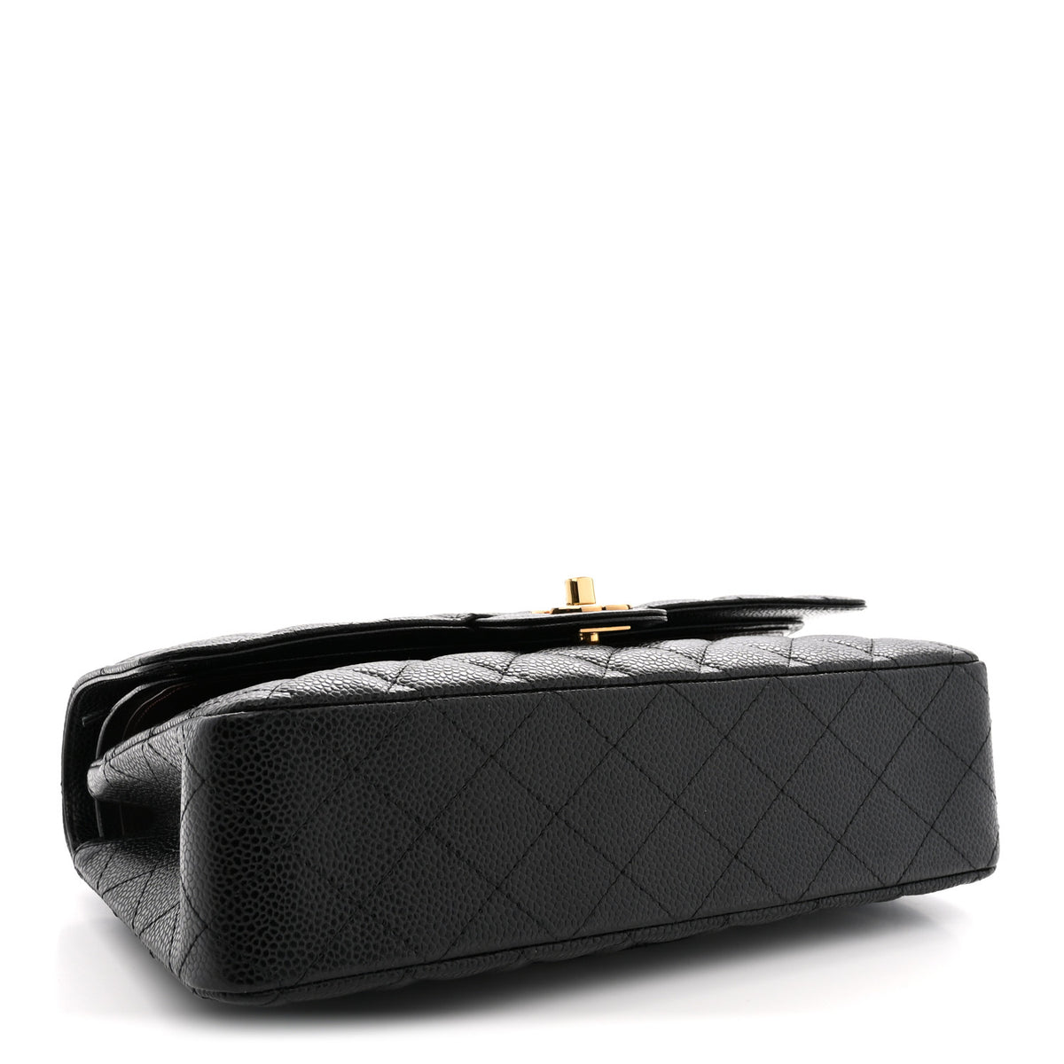 Chanel Caviar Quilted Medium Double Flap Black 4 of 11
