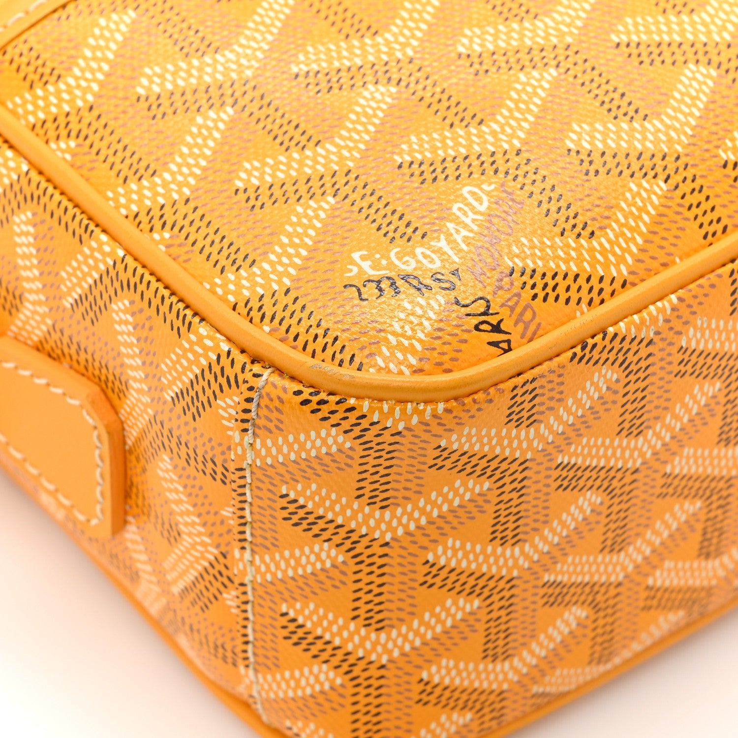 Goyard Goyardine Sac Cap Vert Yellow 9 of 12