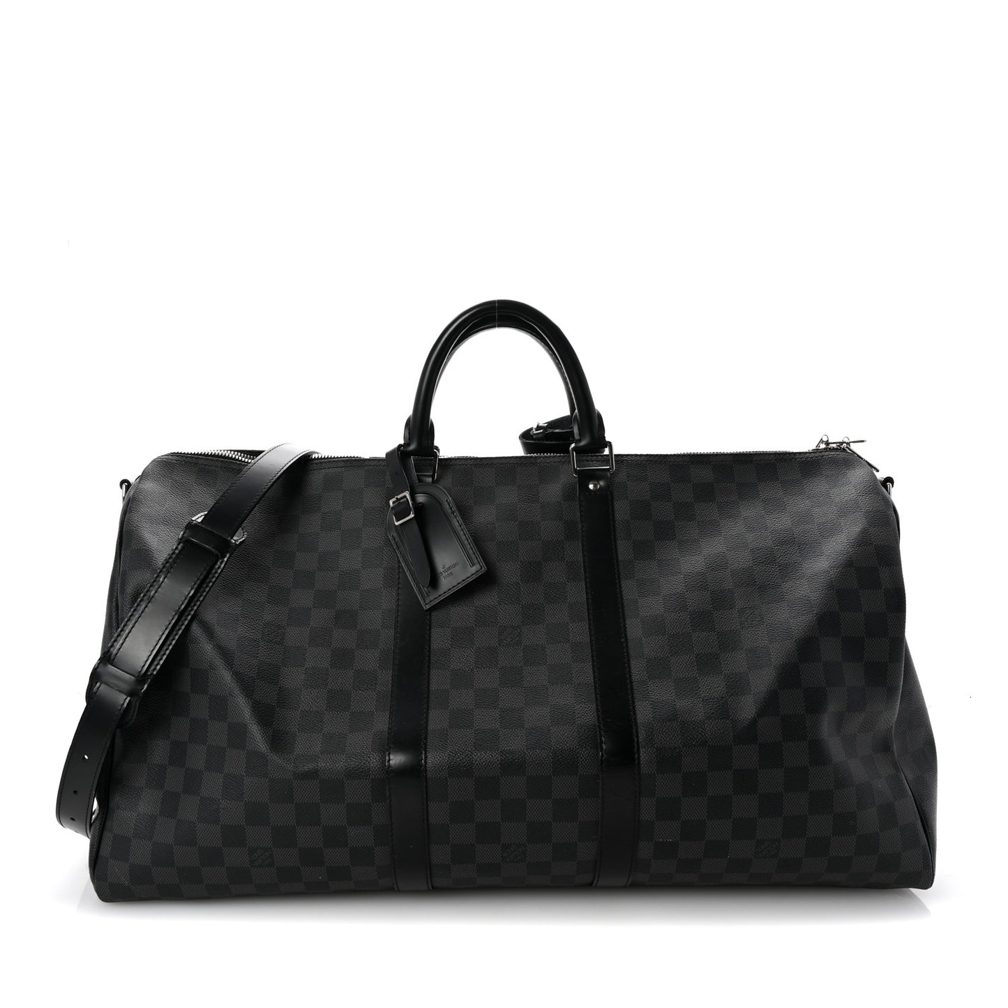 Damier Graphite Keepall Bandouliere 55