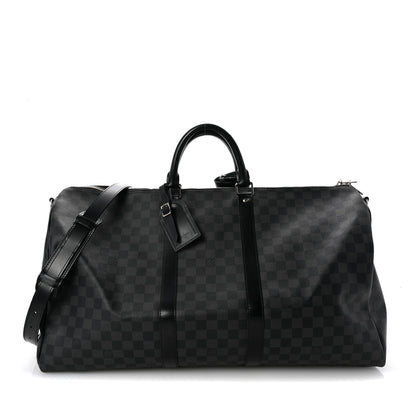 Louis Vuitton Damier Graphite Keepall Bandouliere 55 1 of 9