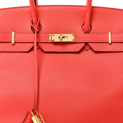 Hermes Epsom Birkin 35 Rose Jaipur 8 of 10