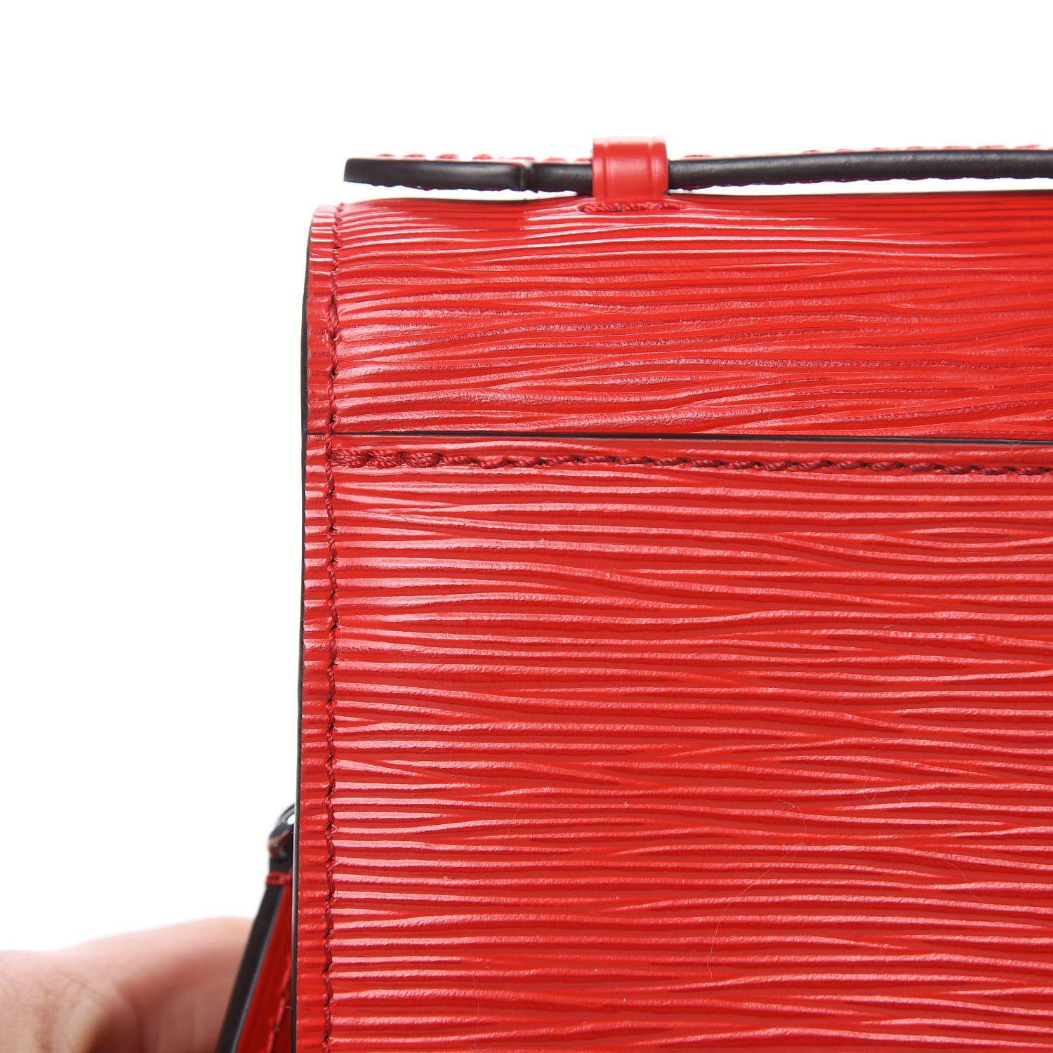 Louis Vuitton Epi Clery Coquelicot 10 of 14